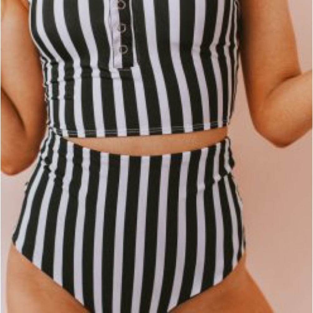 New never worn retro high waisted bikini swimsuit bottoms - Picture 3 of 10